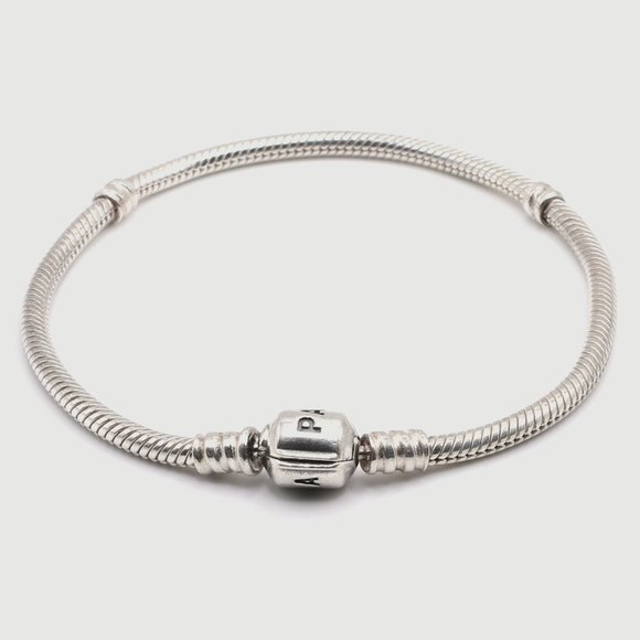 Pandora Jewelry Authentic Pandora Moments Sterling Silver Barrel